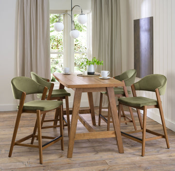 Bentley Designs Camden Rustic Oak Bar Table